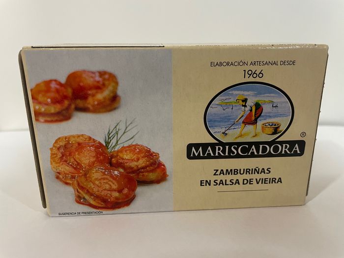 ZAMBURIÑA SALSA VIEIRA 12/16 MARISCAD.