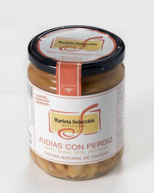 JUDIAS CON PERDIZ DESHUESADA M.SELECCION