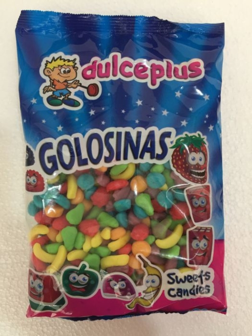 MINI FRUTA GOMINOLA BOLSA 1 KG.
