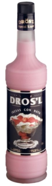 CREMA FRESAS CON NATA DROL´S 0.70 L.